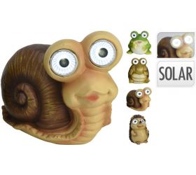 Postavička zviera so solar očami 12 cm mix