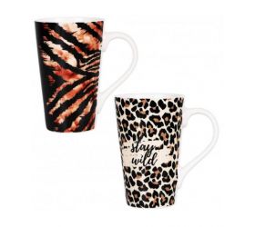 Hrnček porcelánový 400ml ANIMAL, mix