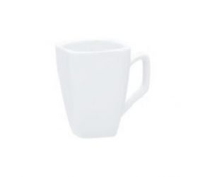 Hrnček porcelánový, 330ml, biely