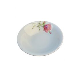 Miska okrúhla 18cm, s kvetinovým vzorom