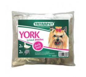 Kapsička pre psa hov.+kačka 4x100g YORK friend