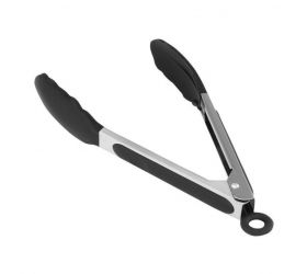 Kliešte kuchynské na obracanie 28cm, pogumované