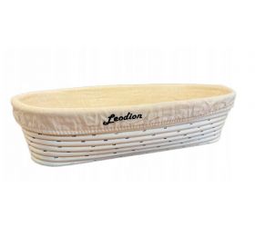 Ošatka ratanová, oválna, priemer 34,5cm LEO
