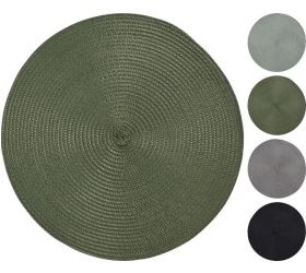 Prestieranie tkané 38cm okrúhle, mix farieb
