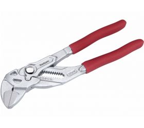 Kľúč kliešťový s hladkými čelusťami, 180mm, CrV, poniklovaný