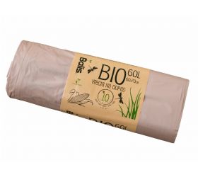 Vrecia na BIO odpad 14µm 60L, 10ks