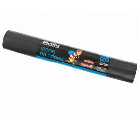 Vrecia na odpad LDPE 80my, 120l, 5ks