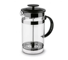 Kanvica na kávu a čaj 350ml sitko-piest, nerez FRENCH PRESS