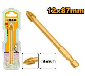 Vrták na dlaždice a sklo 12x87mm INGCO INDUSTRIAL