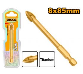 Vrták do dlaždíc a skla 8x85mm INGCO INDUSTRIAL