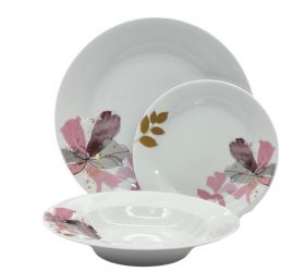 Tanier sada 18-dielna KOSATEC, extra white KLC