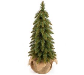 Stromček vianočný smrek 80 cm v jute