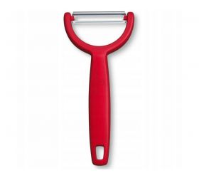Škrabka na zemiaky/zeleninu YPSO VICTORINOX zúbkovaná, červená