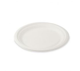 Tanier okrúhly BIO, z cukrovej trstiny, 22 cm, 50ks jednorazový