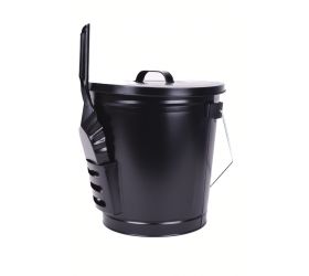 Vedro na popol 20L s vekom a lopatkou SKVELER