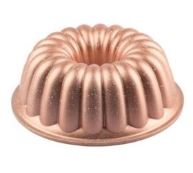 Forma na bábovku 25cm liaty hlinik rúžová KLC