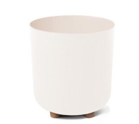 Kvetináč plastový SOFIA priemer 240 mm, krémový, výška 275 mm