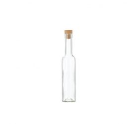 Fľaša na alkohol sklo 250ml BELISSIMO s uzáverom