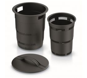 Kompostér podzemný COMBIOSIL 25 cm, 11L čierny