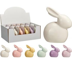 Postavička zajac 10 cm porcelán mix
