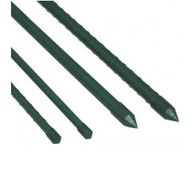 Tyč oporná k zelenine, dĺžka 90cm, priemer 11mm, vrúbkovaná, zelená, GARDENKUS