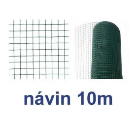 Pletivo štvorcové poplastované PVC 16x16/1.2x1000x10m, zvárané, GARDENKUS