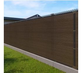 Sieť tieniaca spevnená hnedá 1,8x15 m HDPE 150g/80% GARDENKUS