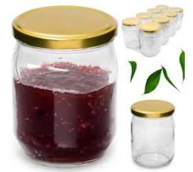 Pohar zavárací TO 82 540 ml s viečkom, balenie 8ks