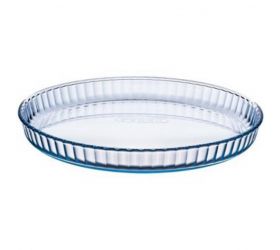 Forma na ovocný koláč, priemer 25x4cm, 1,2L, sklo číre PYREX