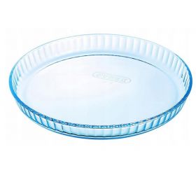 Forma na ovocný koláč, priemer 31x4cm, 1,9L, sklo číre PYREX