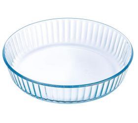Forma na tortu, vrúbkovaná, priemer 26x6cm, 2,1L, sklo číre, PYREX