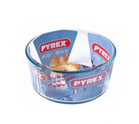 Miska zapekacia na suflé, priemer 22 x výška 10cm, 2,5L, sklo číre PYREX