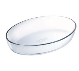 Pekáč oválny, 26x18x6cm, 1,6L, sklo číre PYREX