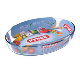 Pekáč oválny, 35x24x6cm, 3,1L, sklo číre PYREX