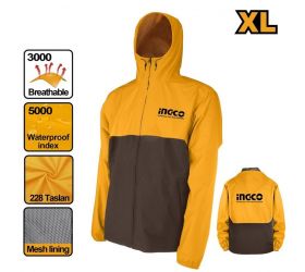 Bunda nepremokavá INGCO veľkosť XL
