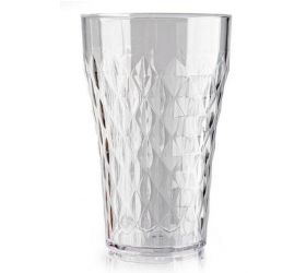 Pohár plastový, dizajn kryštál, 500ml