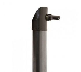 Vzpera o38/2000mm Zn+PVC ANTRACIT 1,25mm