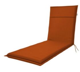 Poduška lehátko 195x60x4cm oranžová LIFE DOPPLER