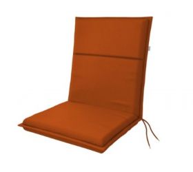 Poduška nízka 100 x48x4 cm oranžová LIFE DOPPLER