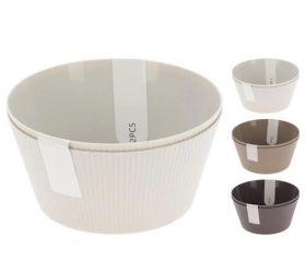 Miska 500ml melamín 15x7,4 cm 2ks, mix farieb