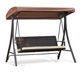 Hojdačka Hurghada 240 kg 201x122x182 cm rattan