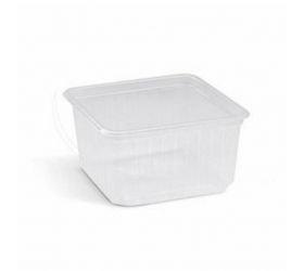 Miska, vanička plastová, štvorcová Quadroboxx 500ml 50ks