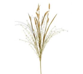 Ozdoba zapichovacia setaria 60 cm hnedá