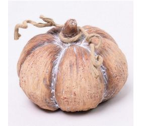 Dekorácia tekvica 11,5x8 cm keramika natur