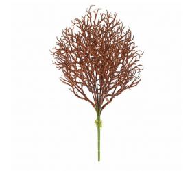 Ozdoba zapichovací korál, 40 cm, hnedý