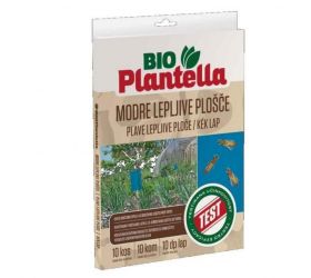 Lepidlo dosky na hmyz 10ks modré Bio Plantella vhodné do skleníka
