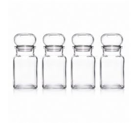 Korenička sklenená, 150 ml, číra, 4ks