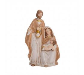 Betlehem svätá rodina 13,5x8,5x22,5 cm porcelán