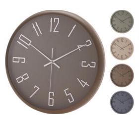 Hodiny nástenné 40,6 cm, mix farieb