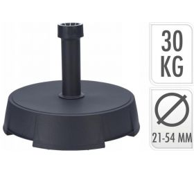 Podstavec pod slnečník antracit 30 kg betón